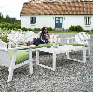 Hillerstorp | Bullerø loungesæt | Hvidmalet