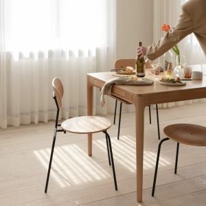 Umage | Curious | Spisebordsstol | Sort stel