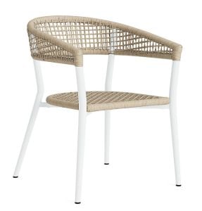 Life | Axo havestol | Hvid | Beige